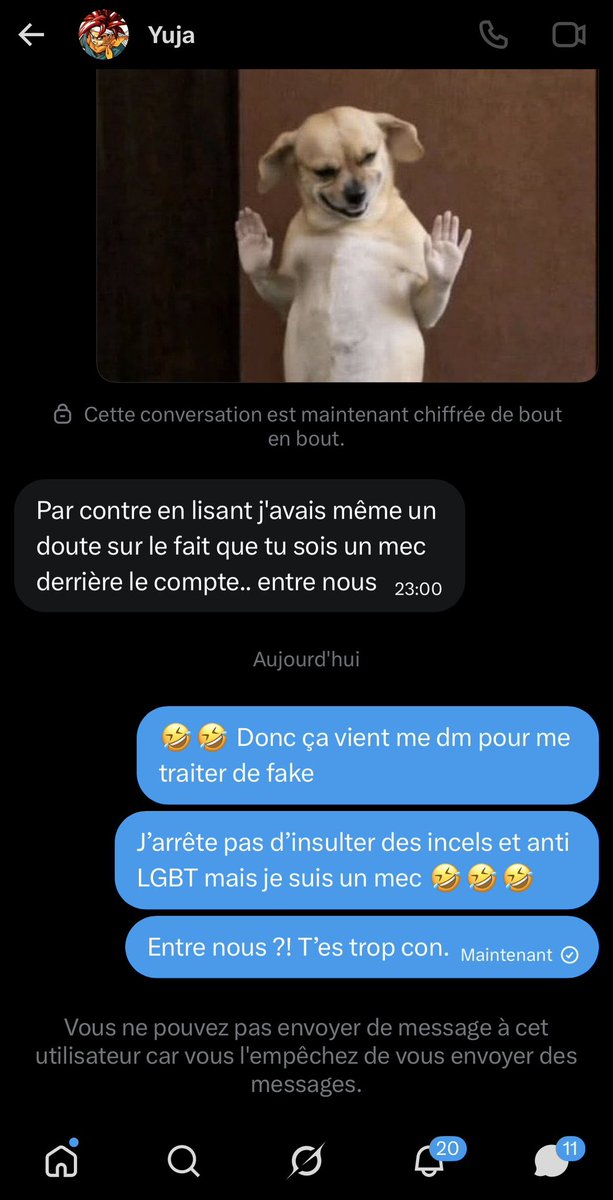 Mieux vaut en rire qu’en pleurer… 🤣🤣

(Sérieux c’est ce que je dégage pour vous ?!)
