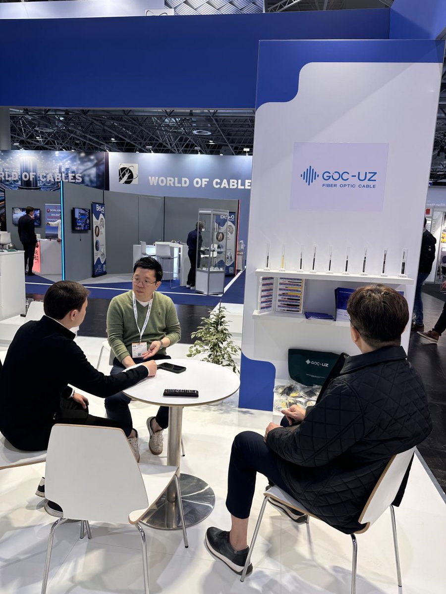 uzeltechsanoat's tweet image. ➡️ #Wire&amp;amp;Tube #Germany

⚡️ “Wire &amp;amp; Tube Düsseldorf 2026” ko‘rgazmasining 2-kuni

➡️ Germaniyaning Dyusseldorf shahrida o‘tayotgan nufuzli xalqaro ko‘rgazmaning ikkinchi kunida "O‘zeltexsanoat" uyushmasi boshchiligida milliy korxonalar faol ishtirok etdi.