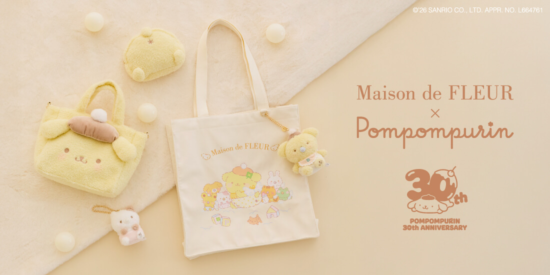 Maison de FLEUR ポムポムプリン マフィン ⚠️まもなく発売開始⏰📣／ Maison de FLEUR（メゾン ド フルール