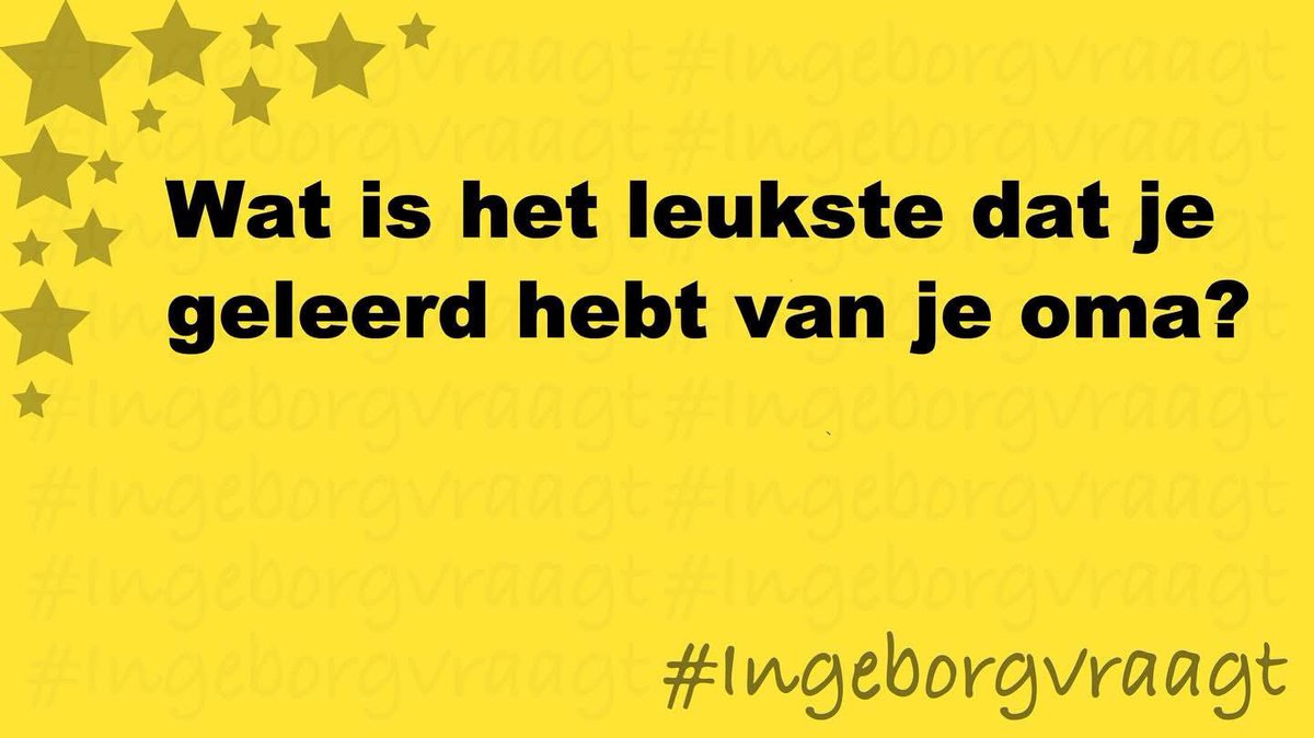#IngeborgVraagt🍀😇 tweet media