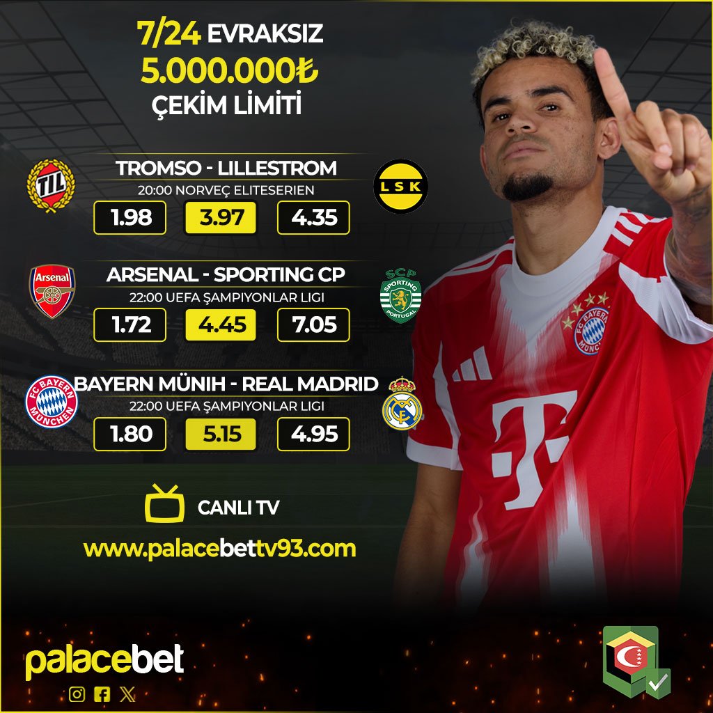 Palacebet tweet media