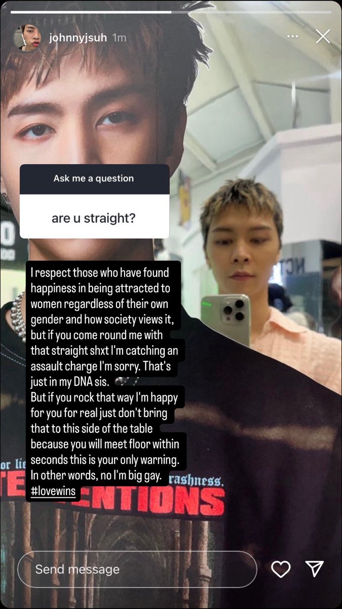 jyaniminz's tweet image. johnny what??😭