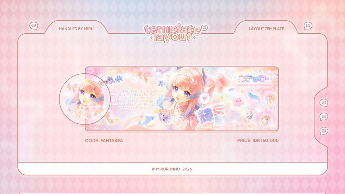 Miru: Template on Pinned! tweet media