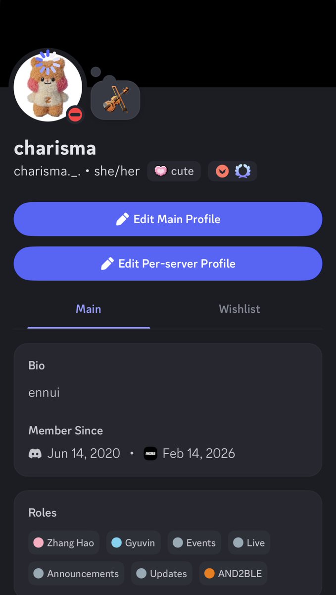 charisma tweet media