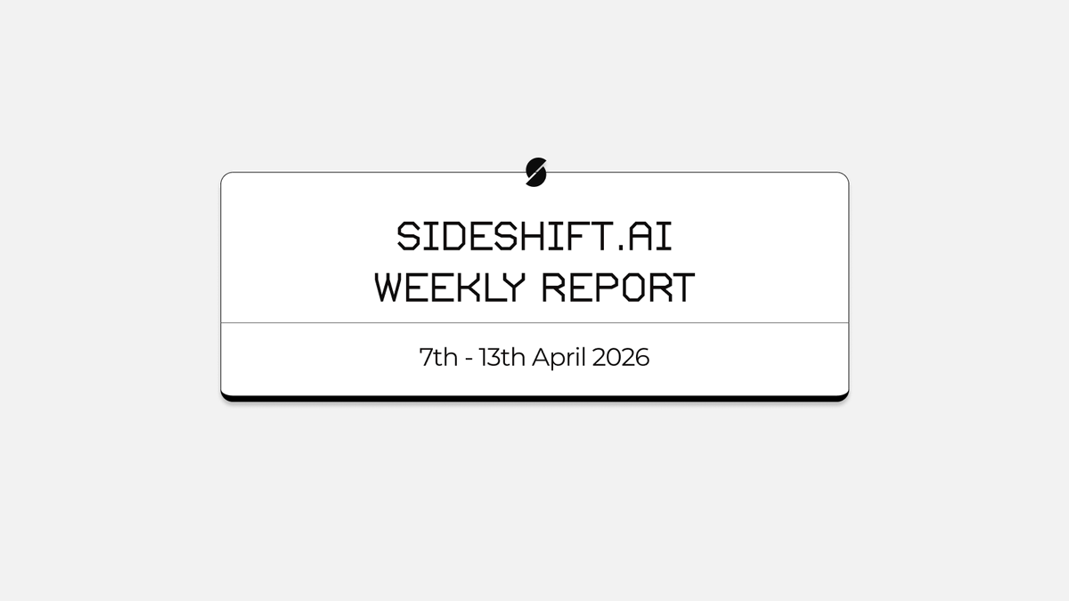 SideShift.ai - Direct to Wallet Trading tweet media
