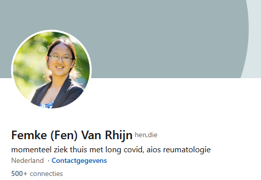 WendeWilma's tweet photo. @BumblebeeJoe @ZEMBLA Wanneer ik naar haar profiel ga krijg ik als suggestie meerdere artsen te volgen.
Veel van hen hebben LC.
Tijd om toe te geven dat zij gevaccineerd zijn, dan zal er wellicht meer hulp komen.
https://t.co/7pj6EGLEaQ https://t.co/HRb9ZoFcYs