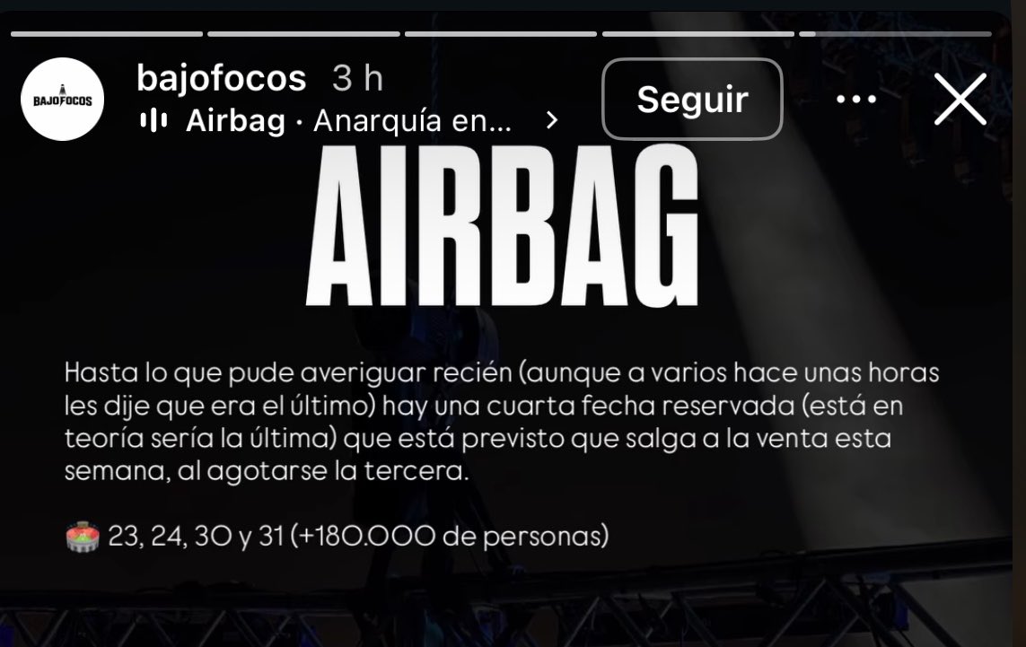 iaru vem ESTADO SALVAJE EL 24/5 tweet media