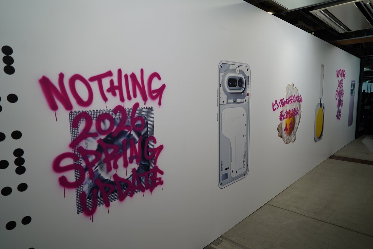NANA_CoRRiENTE's tweet image. きょうは、Nothingの新製品発表イベントに来ています。

発表されたのは、「Phone (4a)」「Phone (4a) Pro」の2モデル。Proが日本で投入されるのは初めてです✨

#Nothing #NothingPhone