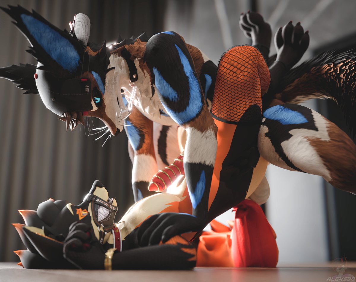 Puppy Loves How big I am, Should have heard the Little pup whine and whimper Wanting more of me!!!

Render by: <a href="/AlekssOwO/">🔞AleksOwO🔞🔜FWA</a>