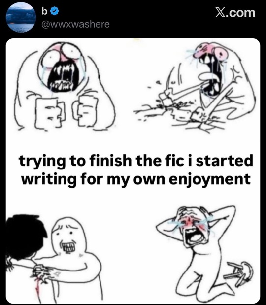 I'll fight till from my bones my flesh be hacked. tweet media