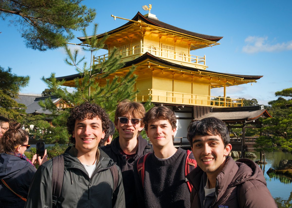 KCJS_Kyoto's tweet photo. 【Field Trip Report】
As part of Media Imaginations of Traditional Japan (and Kyoto) class taught by Prof. Stephen Choi, students visited Hirano shrine and Kinkaku-ji temple.

Alexandra Klein (Tufts University, KCJS 37 Spring) shared her thoughts.

#kcjs https://t.co/3YqGamrjCs