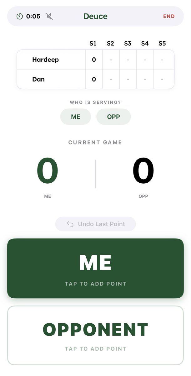 soloshipped's tweet image. Hi Matthieu 🙌🏽 im working on a tennis scoring app for recreational players #TennisLife what are you currently building?