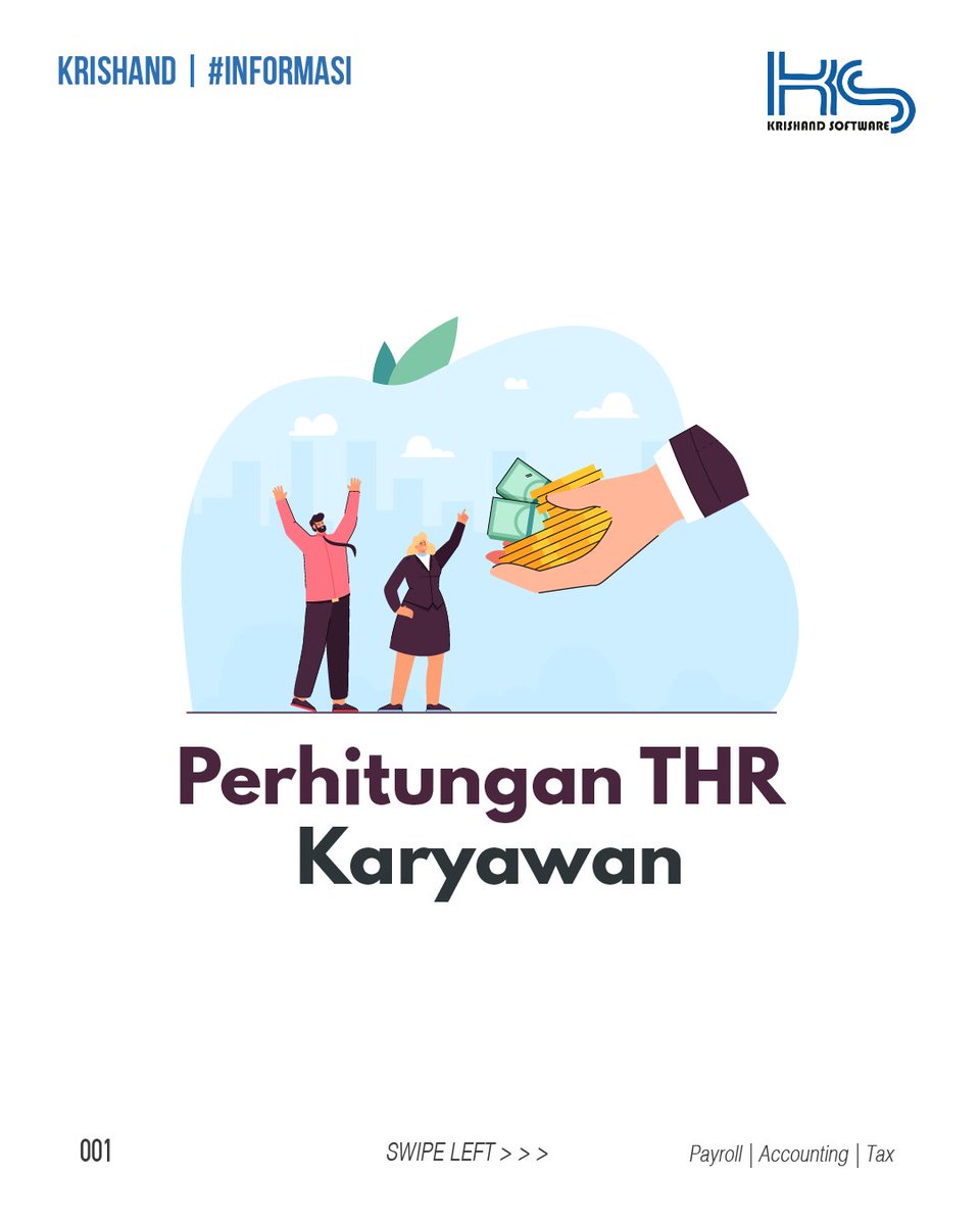 krishand's tweet image. Perhitungan THR karyawan harus sesuai aturan: masa kerja, komponen upah, hingga PPh 21. Hindari kesalahan dengan sistem payroll otomatis seperti Krishand Payroll.

krishandsoftware.com/blog/2296/perh…

#THR #Payroll #PPh21