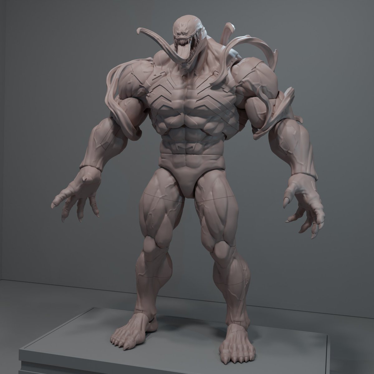 alwaysbumping's tweet photo. And one more... 
Venom for Marvel Legends (Marvel Rivals) https://t.co/GcwV5IzREw