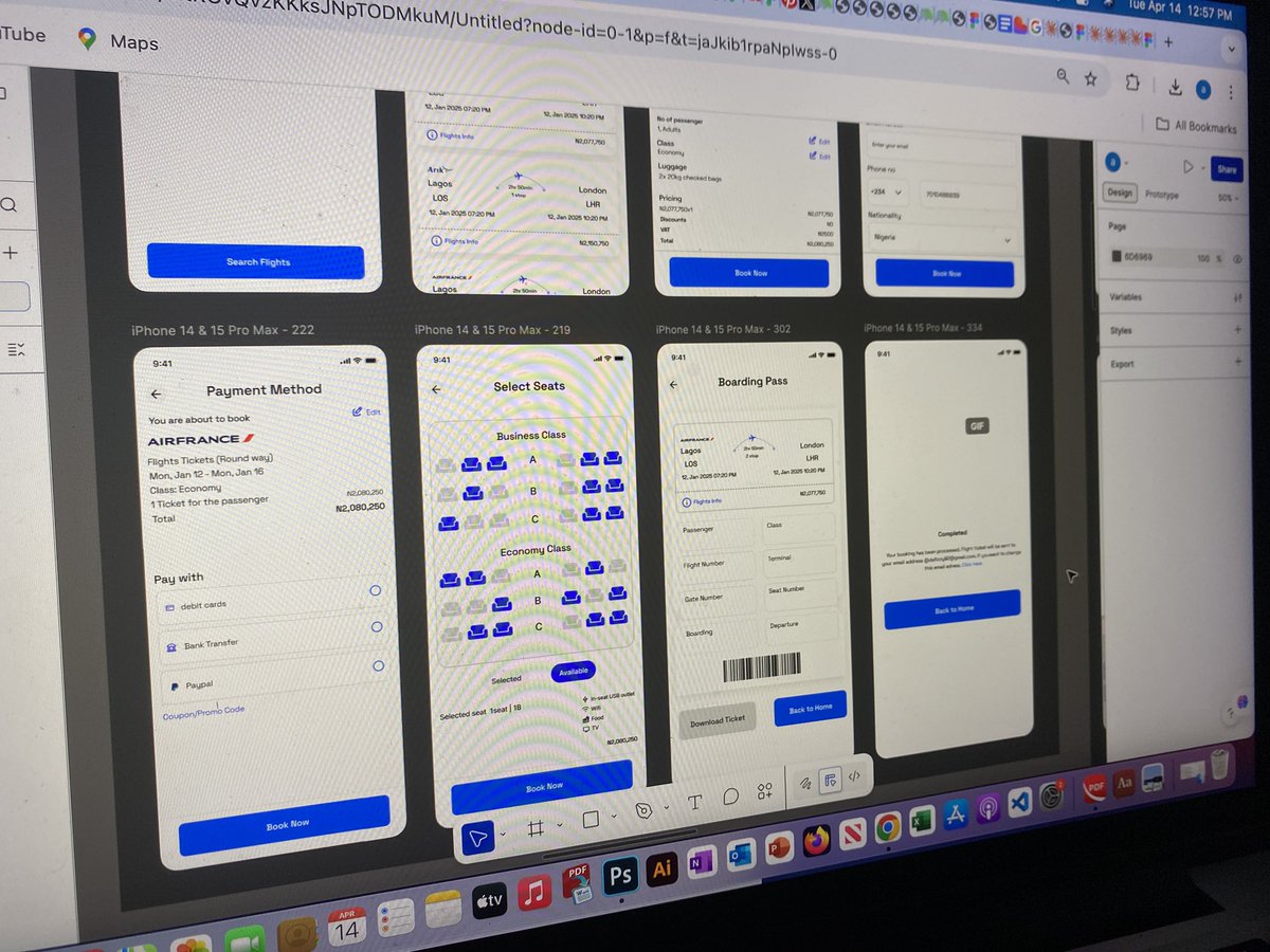 May we land better opportunities today 🙏

Flight screens from an ongoing Travel app project