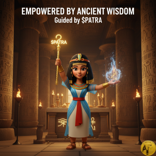 CleopatraToken_'s tweet photo. $PATRA Token is rooted in ancient power.
Cleopatra leads not just with strength, but with wisdom and ritual.
Empowered by centuries of tradition.
Website: https://t.co/jvV2tEUITZ
#CleopatraToken #PATRA #CryptoQueen #Blockchain #EgyptianPower #Web3 https://t.co/66I0B6Rbnt