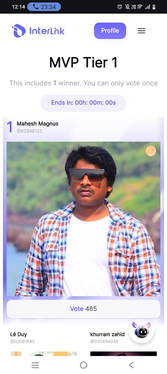 MaheshMagnus1's tweet image. Time’s Up.🕝

I sincerely extend my heartfelt gratitude to each and every one of my brothers and sisters who supported me with their valuable votes.

Warm regards,
Mahesh Magnus 🚩
Global Leader &amp;amp; Core Ambassador
InterLink Labs 💜
#InterLink #ITLG #ITL #ITLX