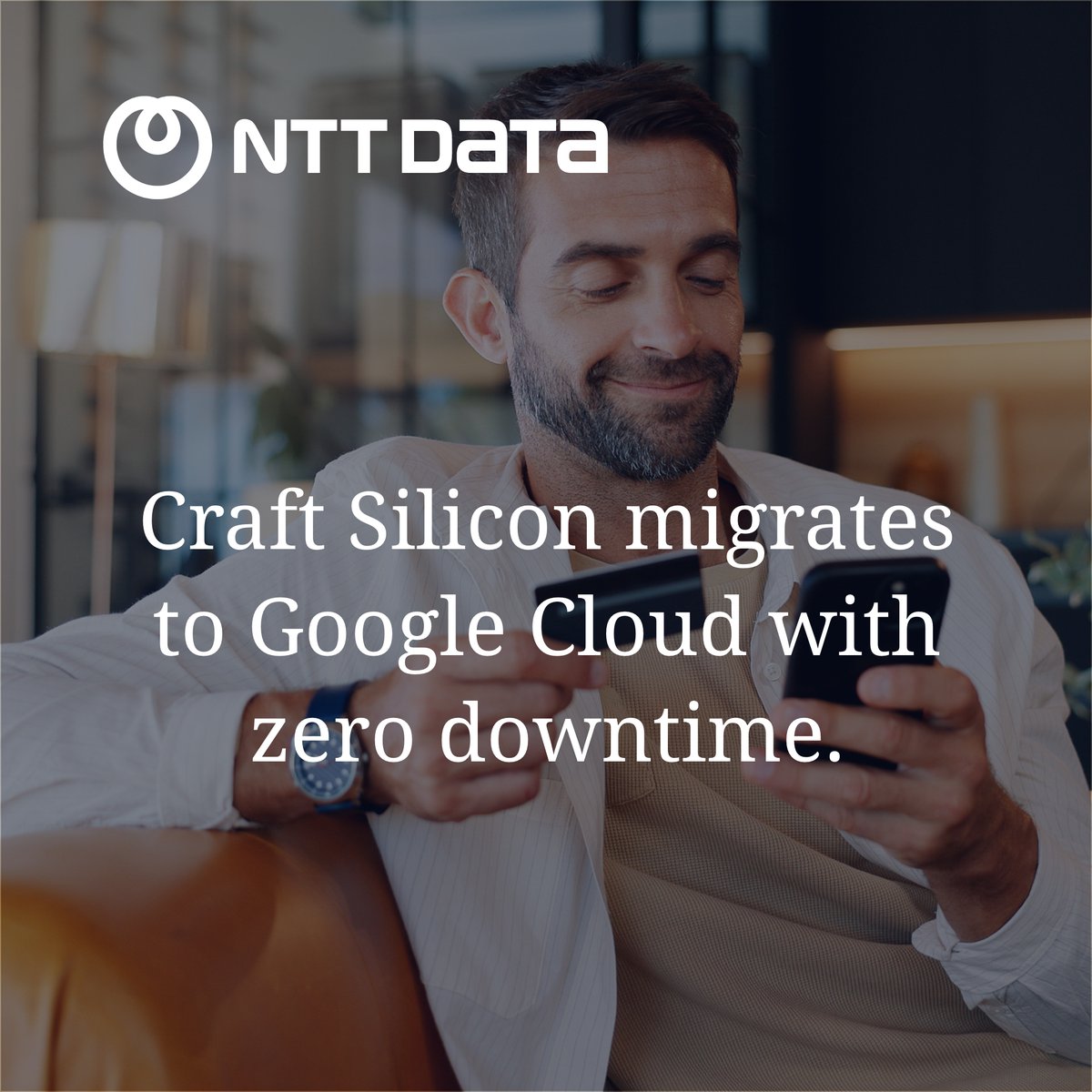 nttdata_inc's tweet image. To scale securely and support 1M+ daily transactions, Craft Silicon needed a resilient cloud foundation. ☁️

With NTT DATA, they migrated to Google Cloud with 100% uptime and CloudOps automation saving 20+ hours a month. 

Read the #CaseStudy bit.ly/4vqum1r