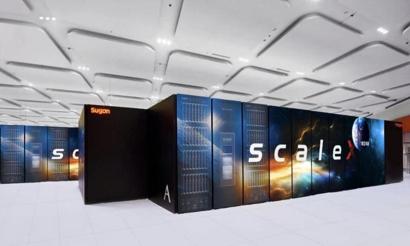 ChinaScience's tweet image. China's largest scientific intelligent #computing cluster was put into operation on Tuesday at the core node of the national supercomputing network in Zhengzhou, central China's Henan Province, marking a key breakthrough in the country's computing infrastructure for AI-driven