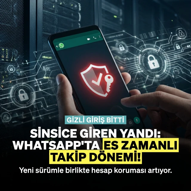 🔴WhatsApp kullanıcılarına müjde: Yeni güvenlik kalkanı geliyor! Hesabınız artık çok daha güvende

🔗gzt.link/4207085/p/x