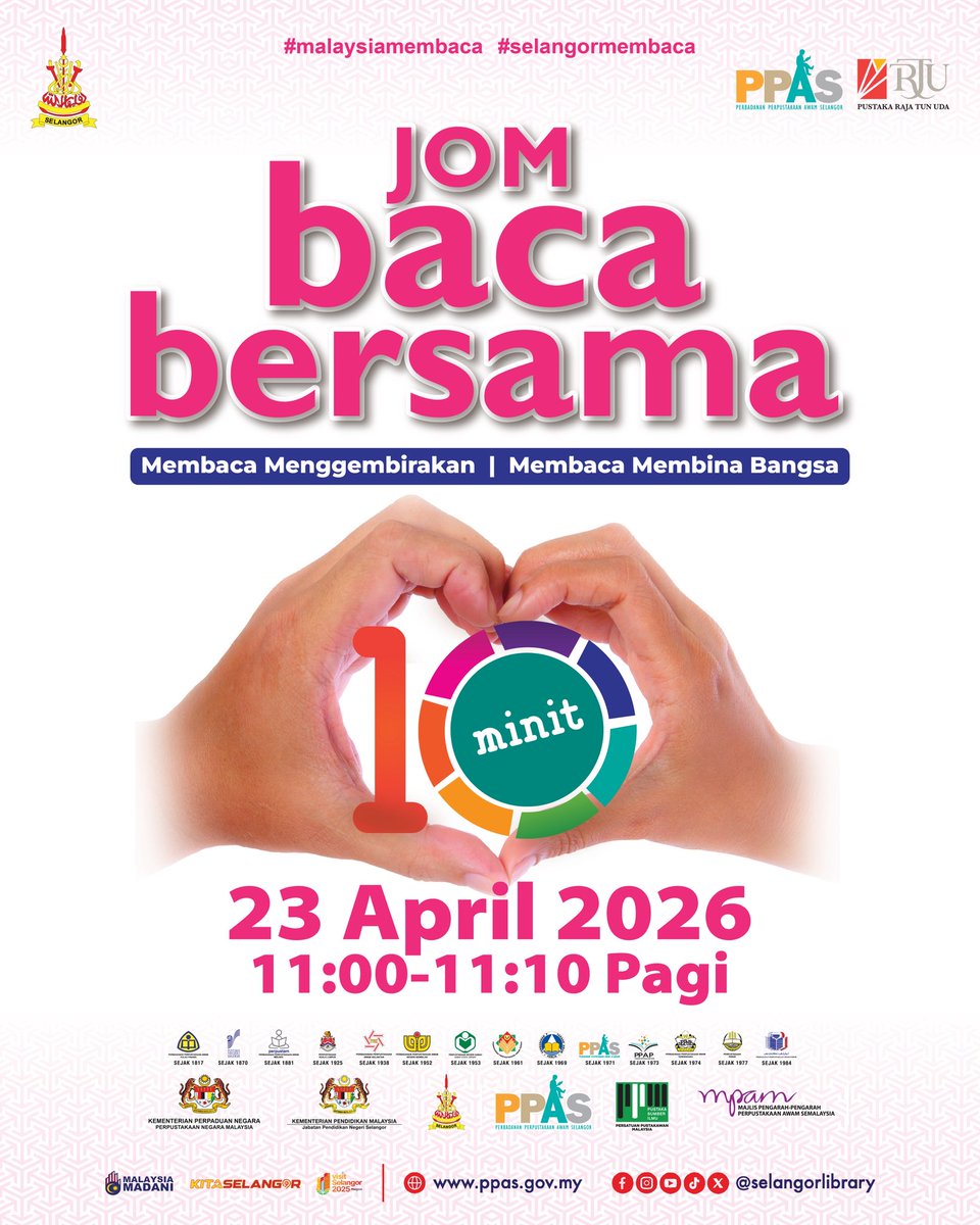 Perbadanan Perpustakaan Awam Selangor tweet media