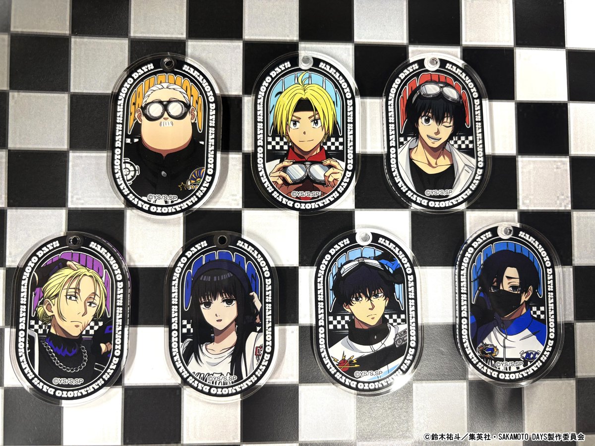 TVアニメ『SAKAMOTO DAYS』 POP UP SHOP 【商品情報】 🏎アクリル