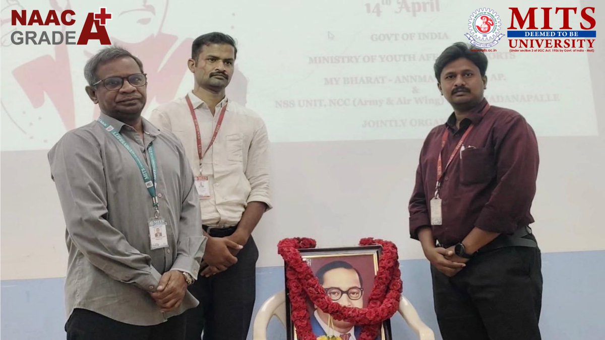 MITS Deemed To Be University, Madanapalle tweet media