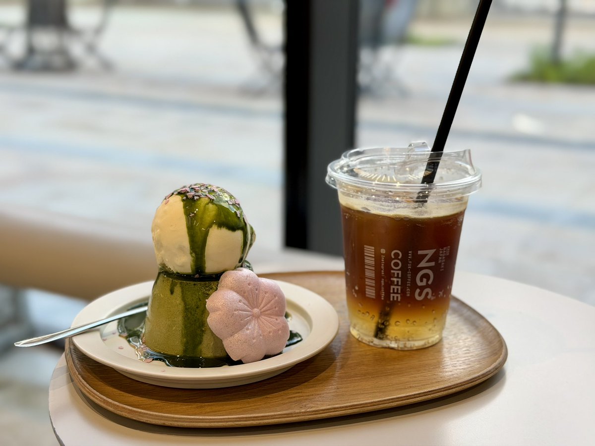 _yoake1_'s tweet photo. 抹茶のプリンめちゃおいしい😳🍮🌸!!
#NGSCOFFEE https://t.co/yWni1tlMm8