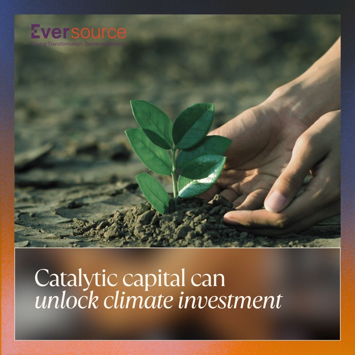 EversourcePE's tweet photo. Early-stage risk is the biggest barrier to scaling climate investment. Catalytic capital + blended finance structures unlock larger pools of private investment by improving project bankability.
#BlendedFinance #ClimateInvestment https://t.co/VW6ns8tYQ1