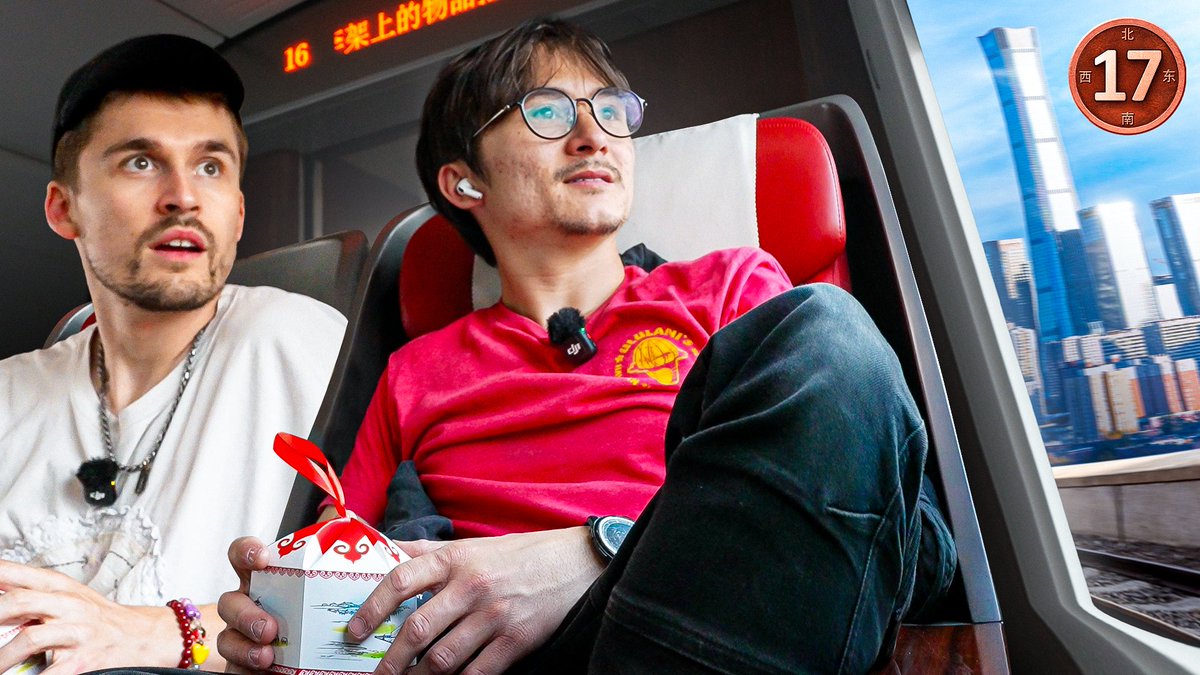 LudwigAhgren's tweet image. today we uploaded our final video for tip2tip

it's an epilogue we filmed traveling to Beijing on the nicest train I've ever been on (mostly gushing over how cool phones are)

we also setup a charity raffle/auction

we worked directly with big brother Li to pick out a few