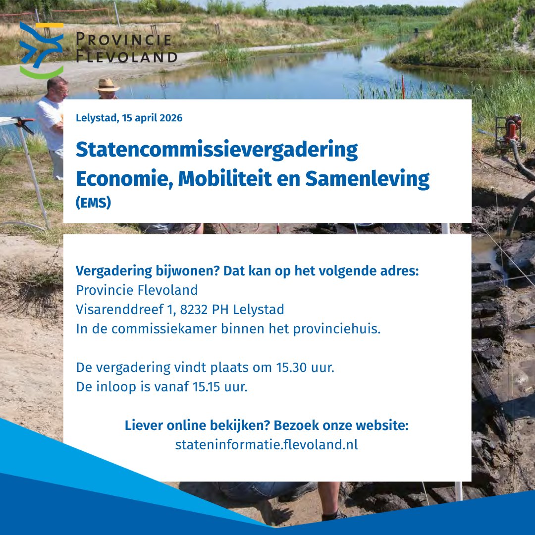Provinciale Staten Flevoland tweet media