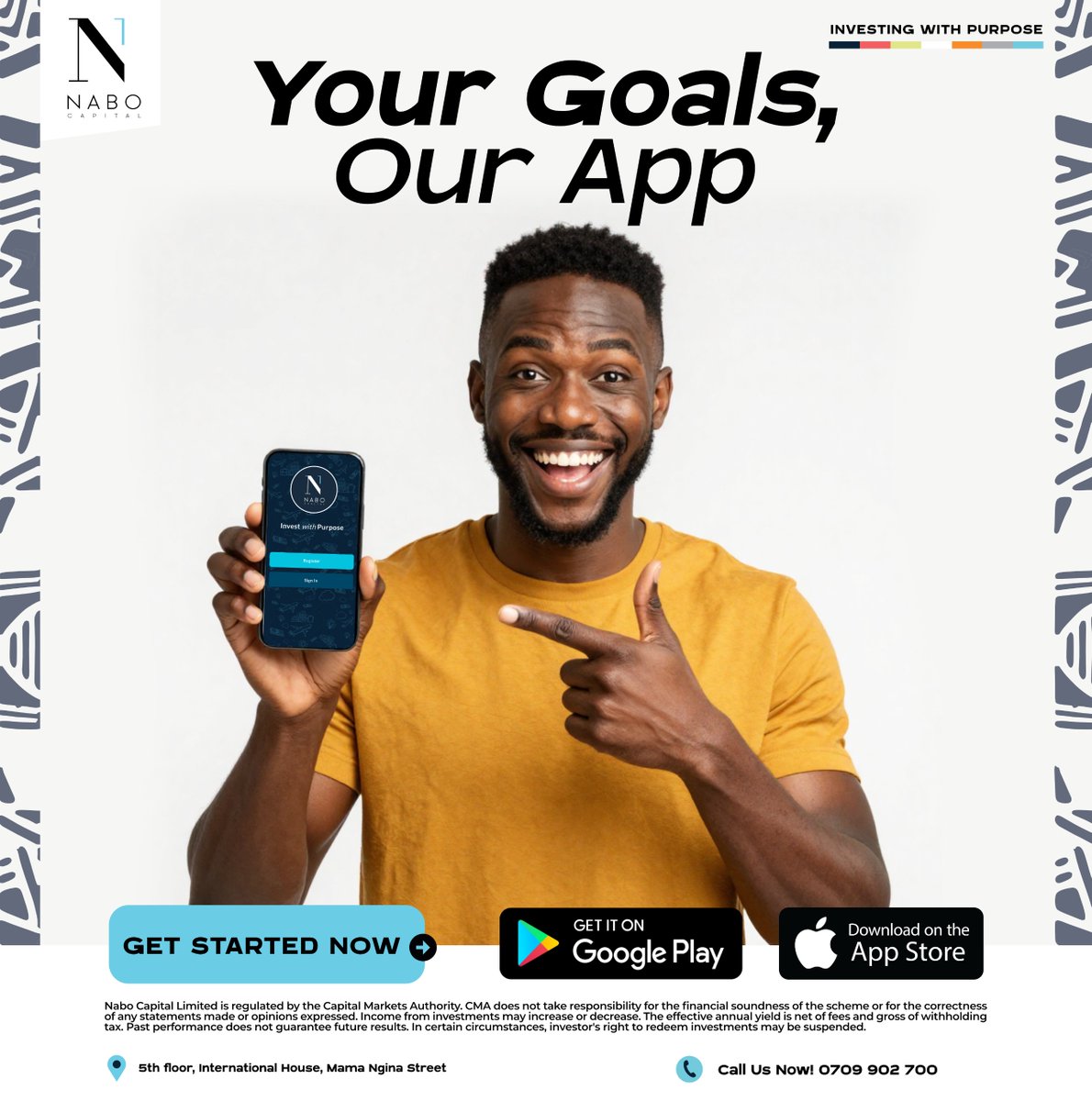 NaboCapital's tweet image. Download our App. Let us help you put your dreams in motion! 
Apple Store: ow.ly/Vivl50XVgvN
Google Play Store: ow.ly/Kmvr50XVgvP

#NaboCapital #MobileApp #InvestingWithPurpose #InvestingOnline #EasyInvesting #FinanceApp #DownloadNow