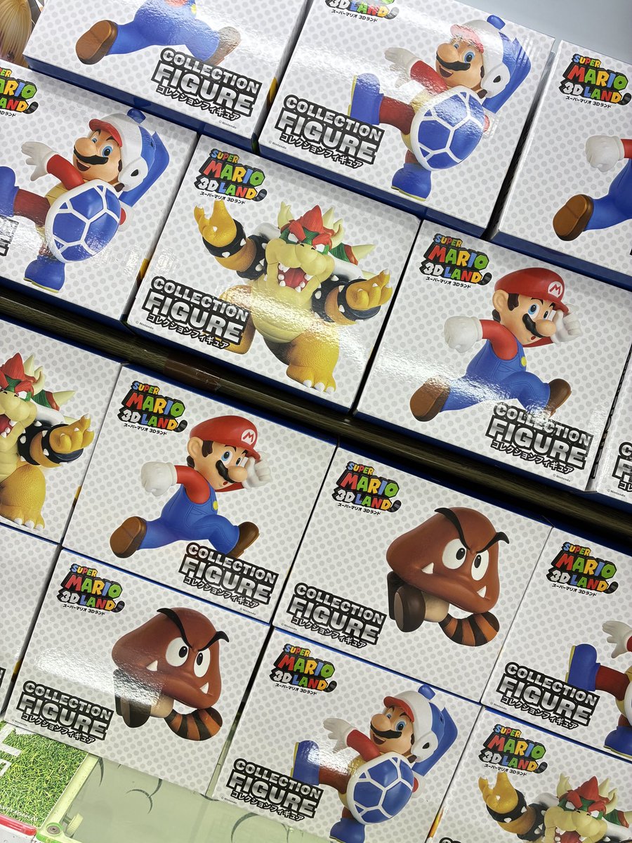 スーパーマリオ　3Dコレクション　パンチ プライズ】 『 #スーパーマリオ 3Dランドコレクションフィギュア