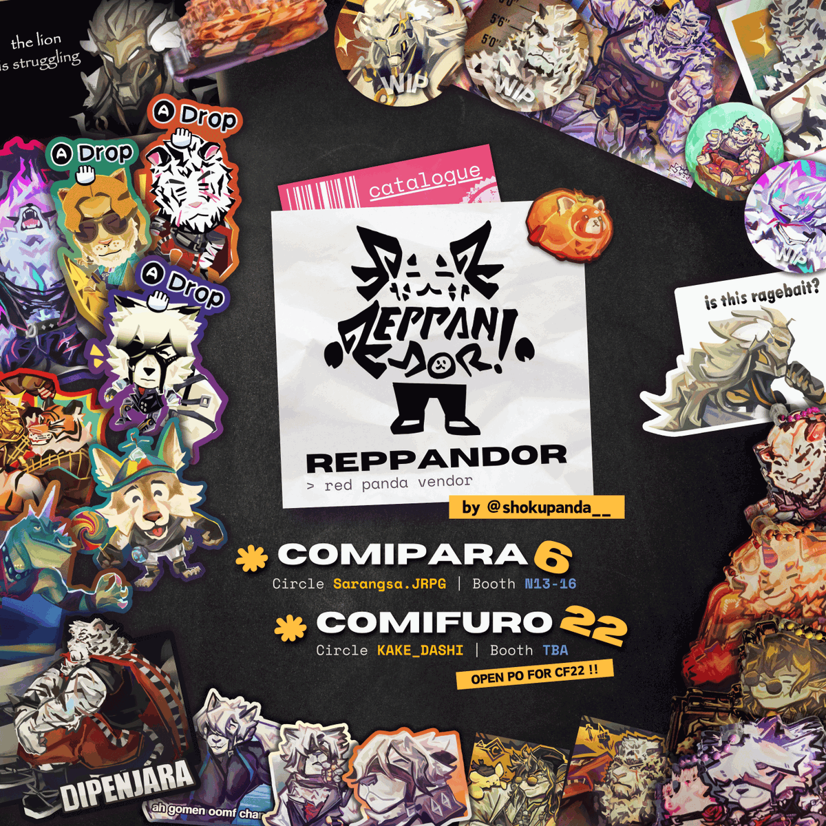 🍞💫 sho | comifuro22 i34-35 KAKE-DASHI !! tweet media
