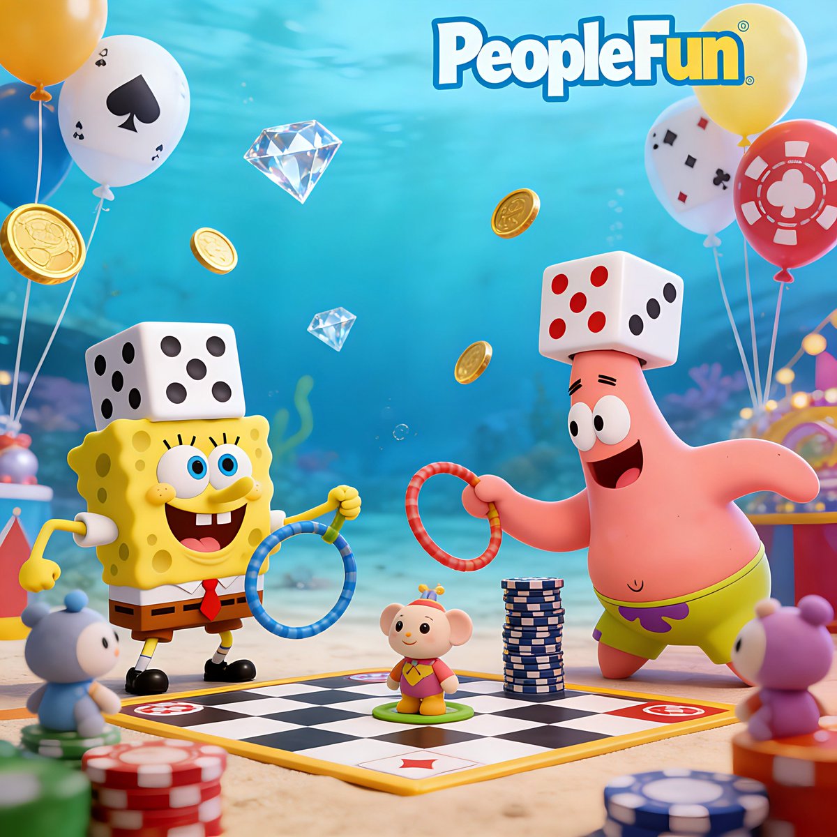 PeopleFun_Club's tweet photo. 💼 CASH OUT BENEATH THE WAVES! 🥰

🌟 STOP PLAYING NICE: Start hitting those massive payouts with SpongeBob!

🎰 SPIN &amp; WIN: Your next move could be the ultimate profit flip! 🚀

💎 DAILY BONUSES: Log in now to claim your Mystery Mega Reward! 🎁

#PeopleFun https://t.co/pab5nhtGmh
