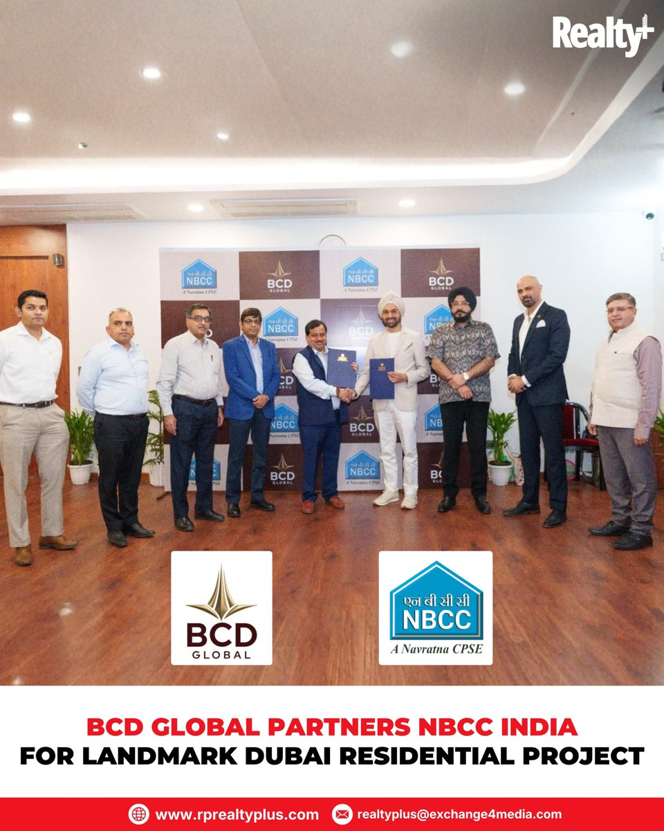 RPRealtyPlus's tweet image. Is cross-border collaboration reshaping real estate in Dubai? 👀

BCD Global partners with NBCC (India) for its debut residential project in Warsan, blending global vision with proven execution expertise.

Read more: rprealtyplus.com/article/bcd-gl…

#RealEstate #GlobalPartnerships