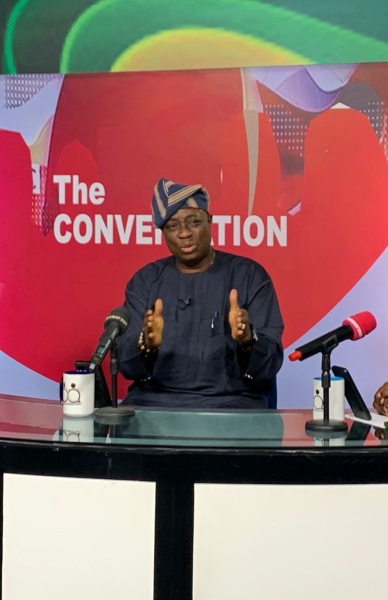 lagostelevision's tweet photo. "It’s a motion without movement, driven by hunger and frustration."
— Akin Fatunke, CEO, Kronikla Associates / Communications Consultant

#2027Elections #NigeriaPolitics #PoliticalRealignment #Defections #Democracy #AkinFatunke #BreakingNews #TheConversation https://t.co/ROD8BYbYlh