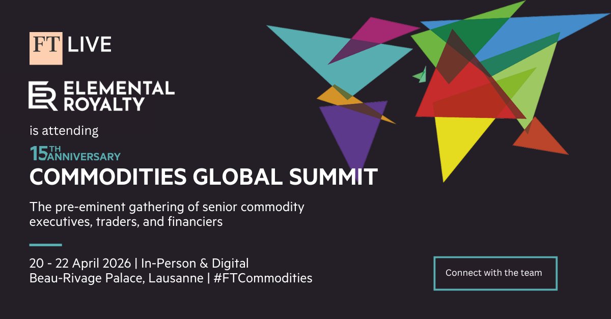 Elemental Royalty Corporation tweet media