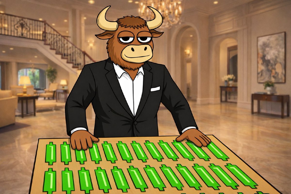 The $BULL market starts with $BULL. Simple math