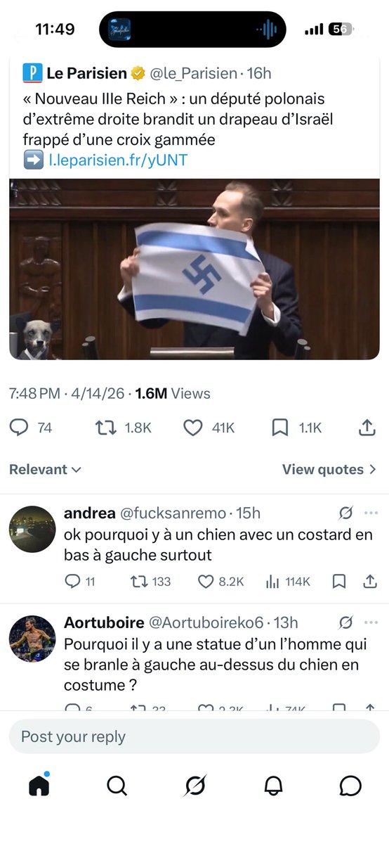 8️⃣ A L'infini tweet media