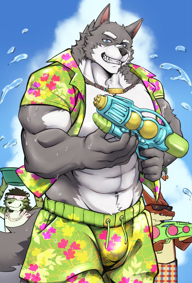 happy Songkran day ! 
pew pew pew 
Hope everyone enjoy the festival