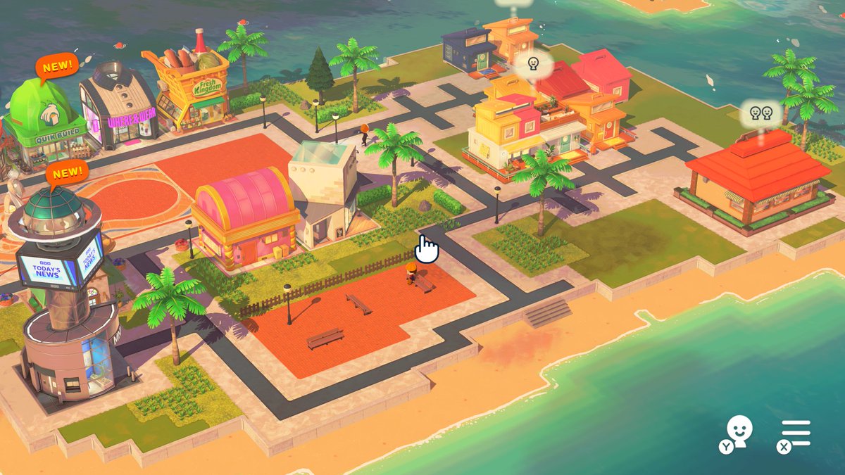 togemetsucks's tweet photo. The island so far! Haven't been able to put the game down! #tomodachilife https://t.co/7aruBYI27s