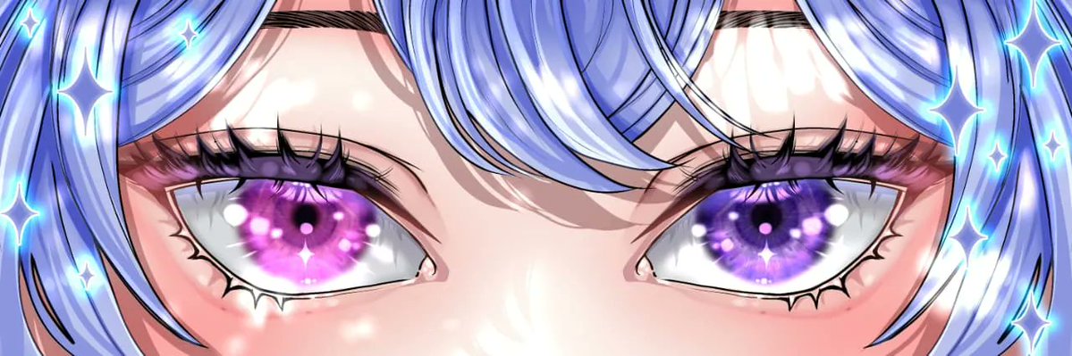 hikarumee_'s tweet image. ⊹ ࣪ ˖ Hewwooo commissions are open for eye banners start from $50 &amp;gt;.&amp;lt; 
You can order here vgen.co/Hikarume

#VGenOpen #VgenComms #artmoots