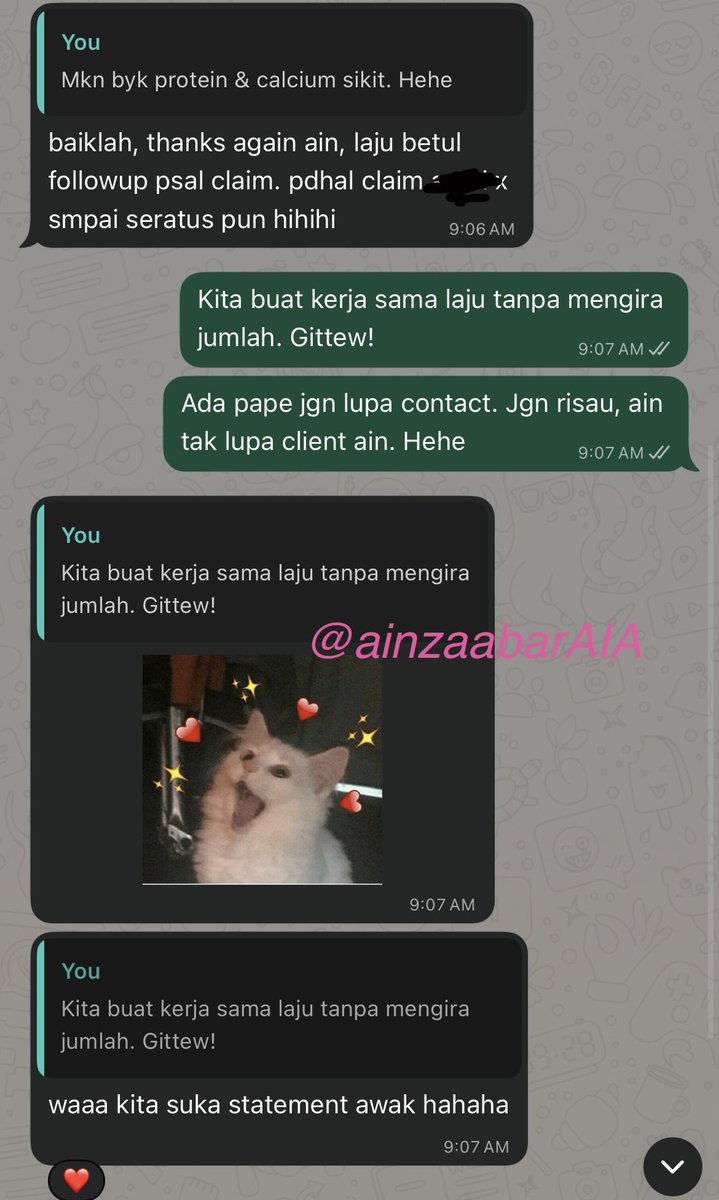 ainzaabar's tweet photo. Claim 12, 2026 with AIA Takaful

Client jatuh tangga balik dari open house, kaki sakit dan kita terus assist sebaiknya. Alhamdulillah, claim dah approved.

Ya, bila ada medical card, jatuh tangga pun boleh claim.

Takde medical card lagi? Cari je Ain 🌷 https://t.co/1jPGT51fqS