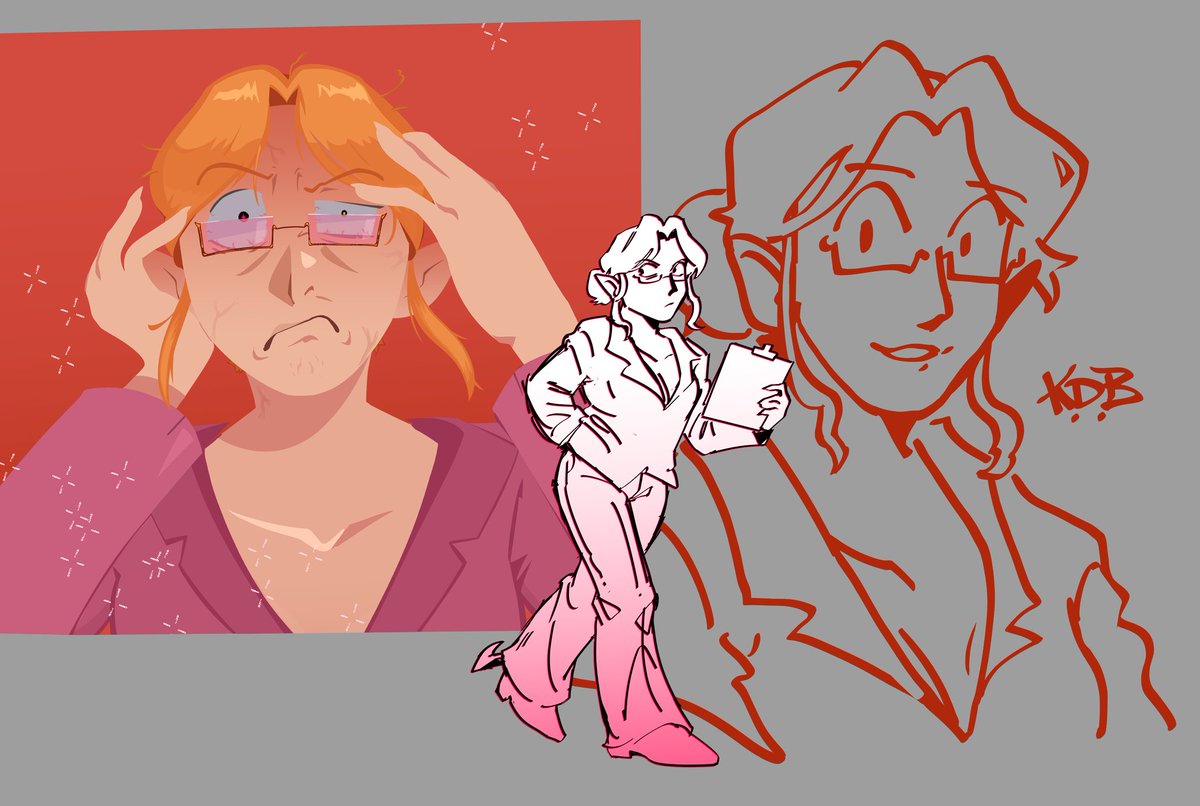 knifeloon's tweet image. nicest person u will ever meet btw #QSMP2 #katieBfanart