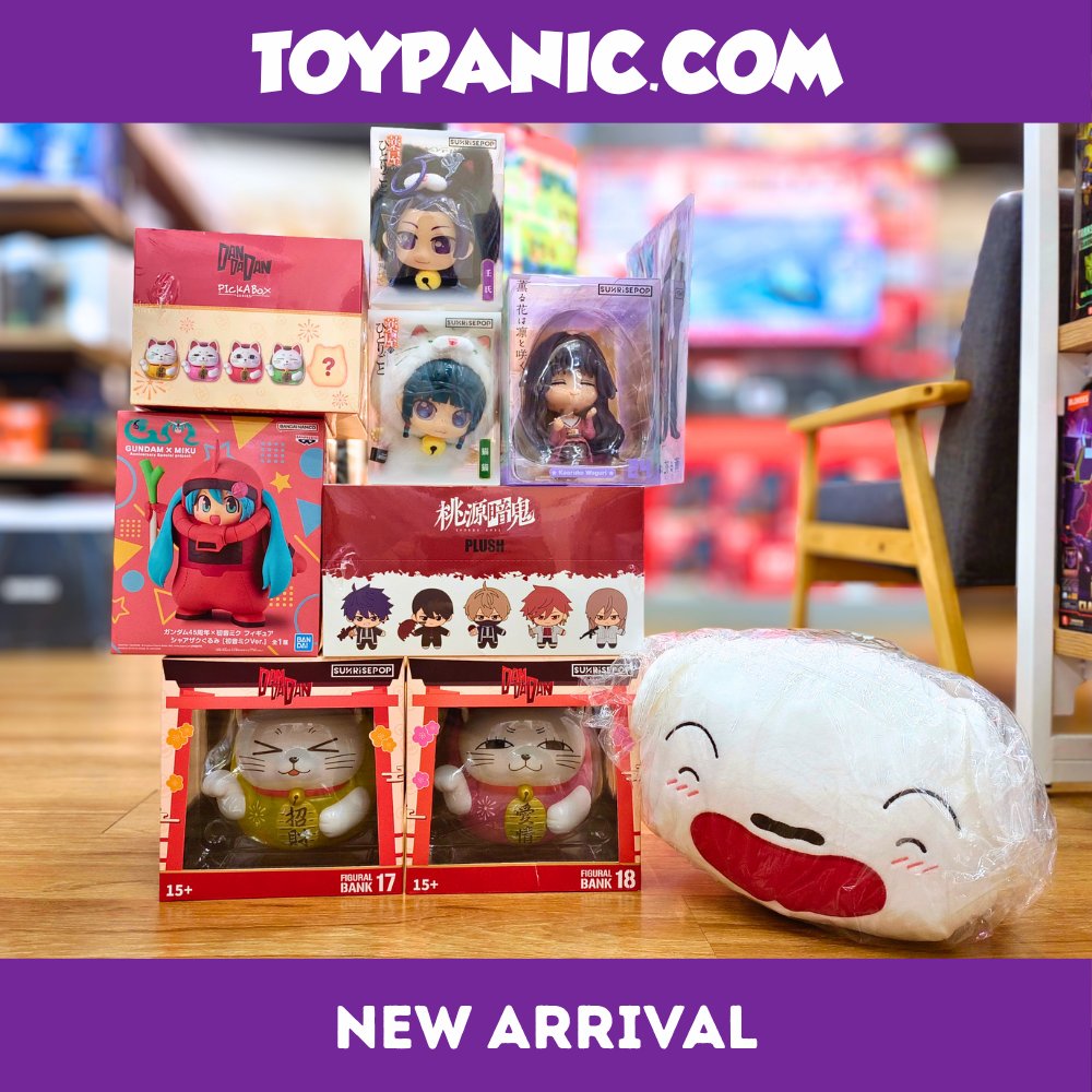 ToypanicMsia's tweet image. New arrivals just landed and they’re looking incredible! 🔥 

Featuring top brands like Kotobukiya, Sunrise Pop, Threezero, and more—bringing you premium collectibles, detailed figures, and eye-catching display pieces.

#toypanic #newarrivals