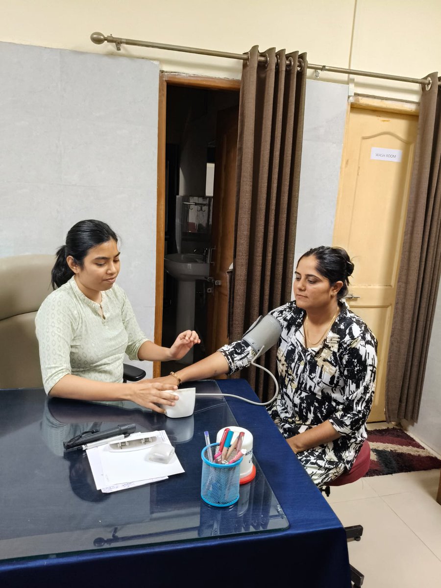 CISFWest's tweet image. A Medical Health Check-up Camp was successfully conducted at GSECL Hospital, Sikka, Jamnagar, under the aegis of SANRAKSHIKA.
The initiative reinforces our unwavering commitment to health, care, and the holistic welfare of CISF families.

#Sanrakshika #HealthFirst  @CISFHQrs
