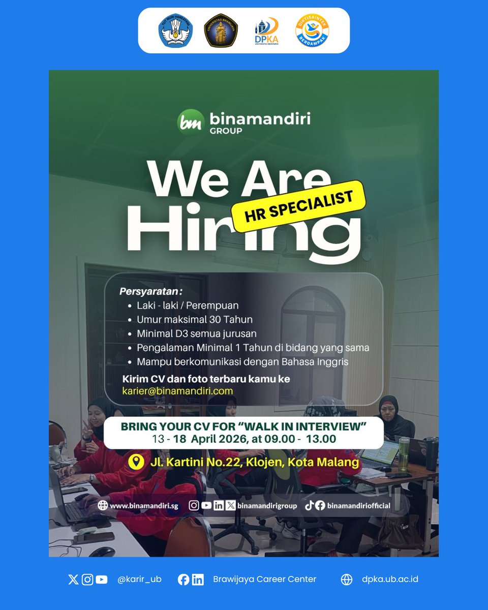 Brawijaya Career Center tweet media