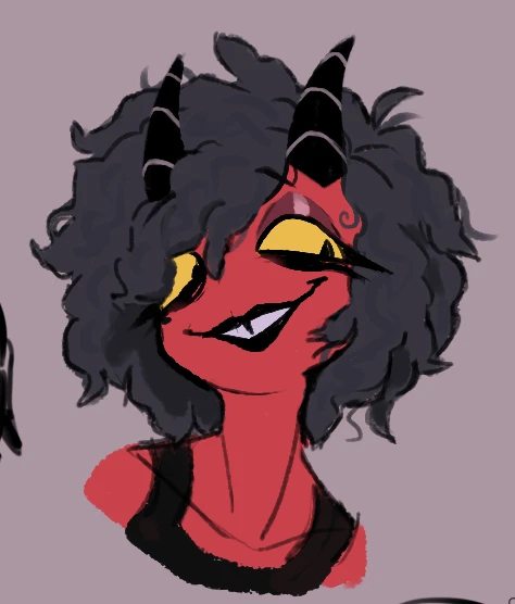 sherbett8's tweet image. some curly hair millies i did #helluvaboss