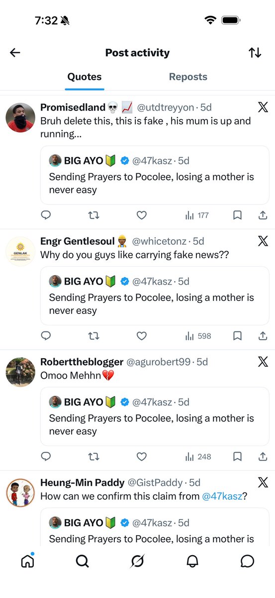 Nimisioluwa's tweet image. Allegedly, social media influencer Big Ayo has been arrested again, this time not by Toyin Abraham, but reportedly by Pocolee.

Big Ayo was a micro-influencer before he came into the spotlight after Toyin Abraham had him arrested over allegations of cyberbullying, trolling, and